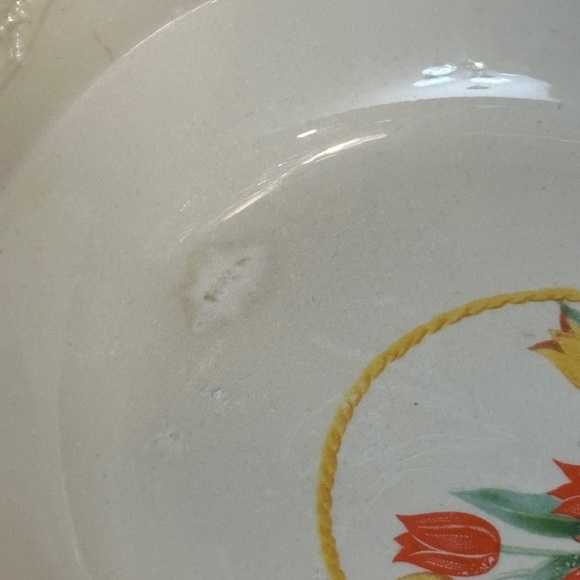 Homer Laughlin Virginia Rose bowls (2) see pics E45 N8 E44 N8 - Picture 7 of 9